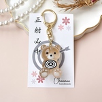 的を持ったくまちゃん🧸🎯【ブラウンカラー】