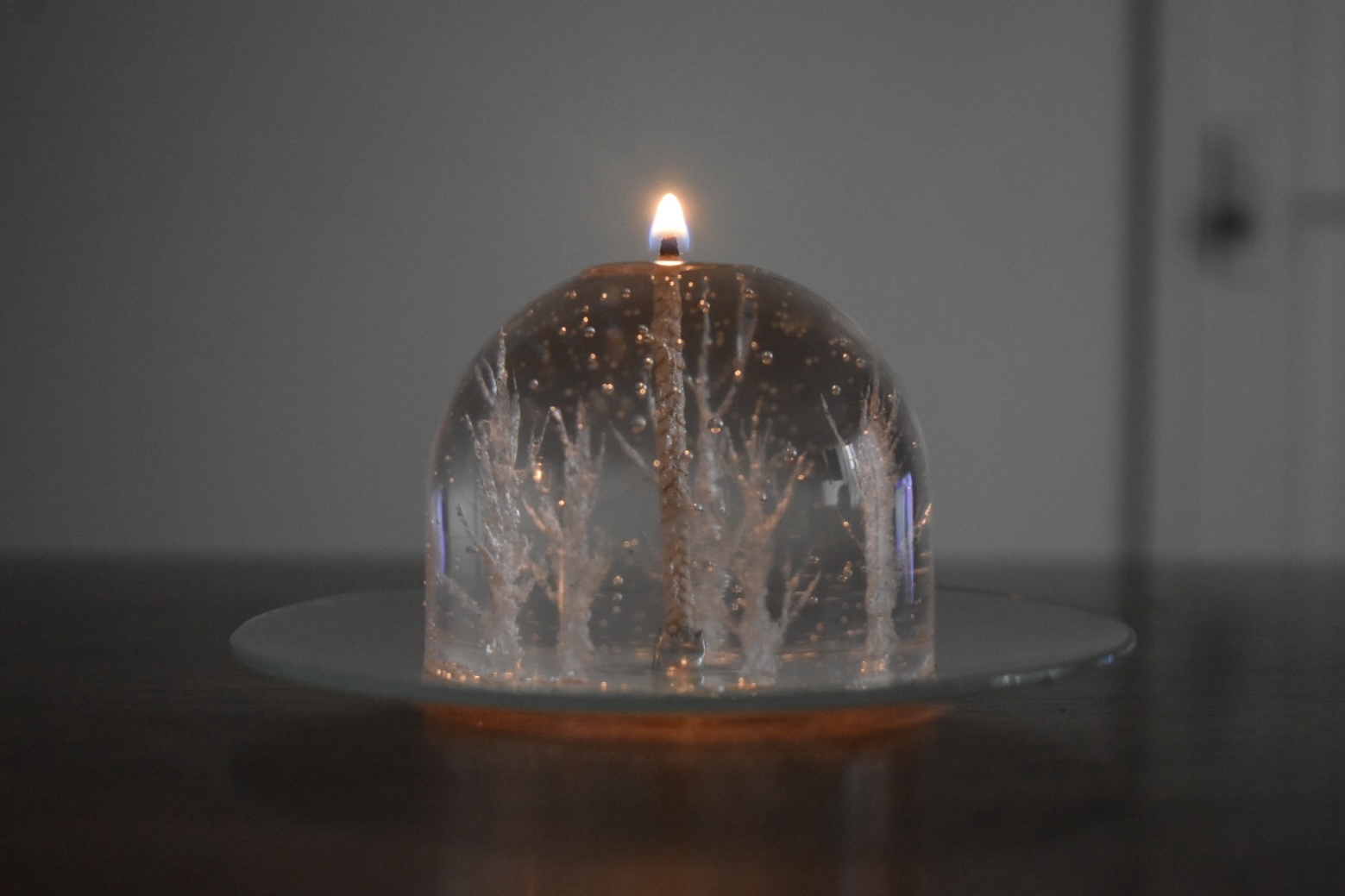スノードーム - snow dome - キャンドル - fu_candle | minne byGMO