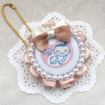 ミルクティベージュ♡マタニティロゼット