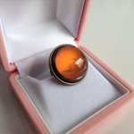 25mm 金古美ぷっくりリング　火星