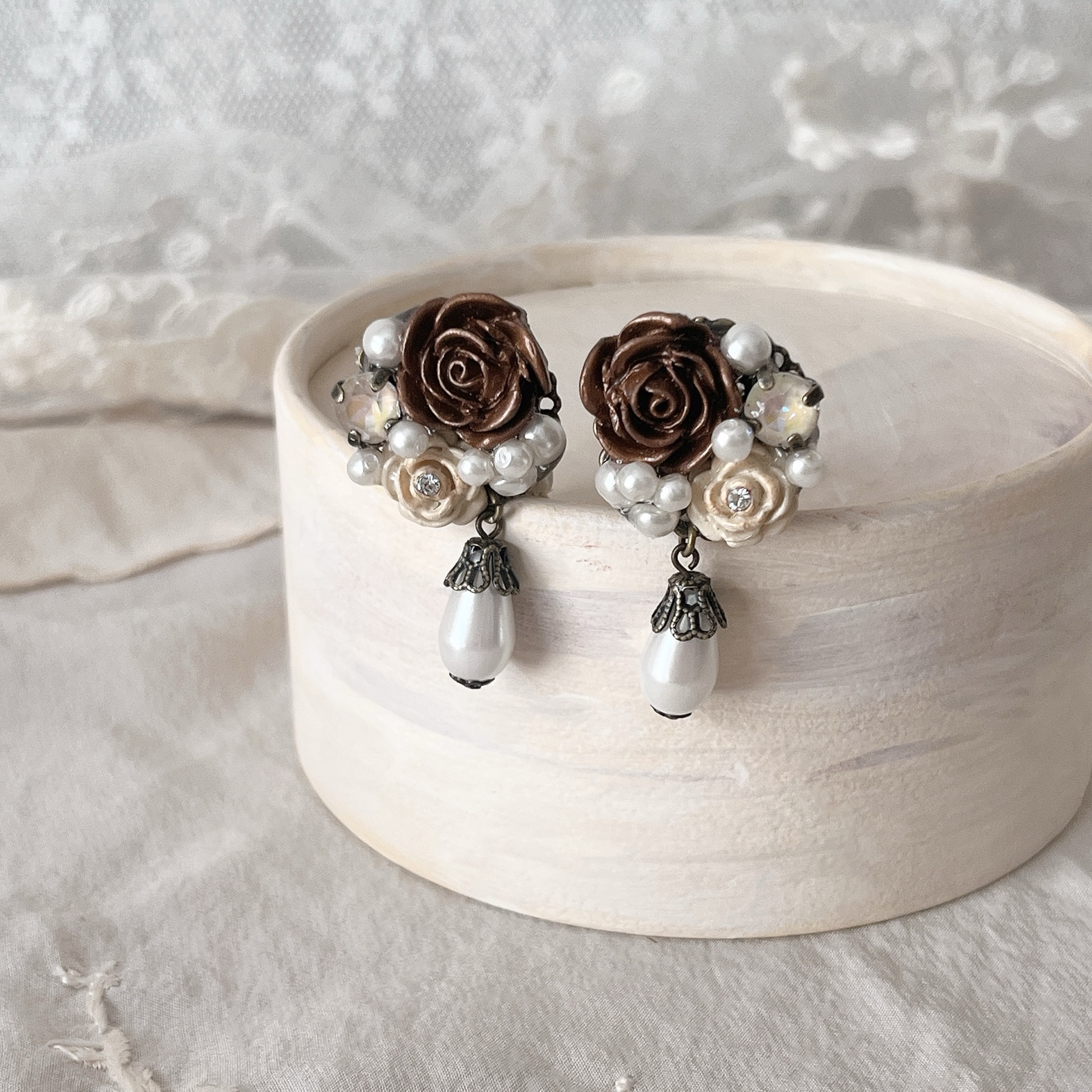 ビジュー - イヤリング・ノンホールピアスの人気通販 | minne byGMO