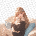 #533にゃんダリオリジナルステッカー