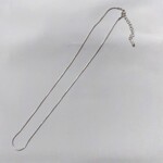 SV925チェーン　アジャスタ付　41cm+5cm　太さ約1.0mm