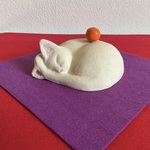 陶器のねこの鏡餅2026