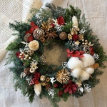 ♡新作♡Xmas リース　プリザーブドフラワー　