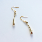 【再販】ロングしずくゴールドピアス