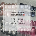<ponzu-closet様専用>            minneフォロワー様　500名様突破記念･:*+. ワンセット無料マグネットプレゼント