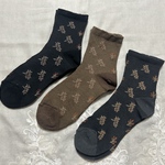 サーモキャッチ木の実柄3足セット