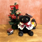 おめめがキュルン♪な黒猫　ぬいねこ