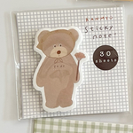 【ダイカット付箋】やることくまちゃん