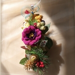 【早割11月末迄】福を呼ぶ！縁起物と椿の2wayお正月飾り/正月飾り/しめ縄/お正月2026/門松/迎春飾り