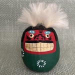 獅子舞 張り子だるま