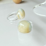 昨日の砂浜ring ( クリアリング / 夏 / 砂浜 / 海  )  