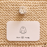 消しゴムはんこ　イエティさん