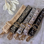 インド刺繍リボン　ショルダーストラップ　スマホショルダー