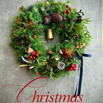 2025年★クリスマスリース★フレッシュグリーン素材★