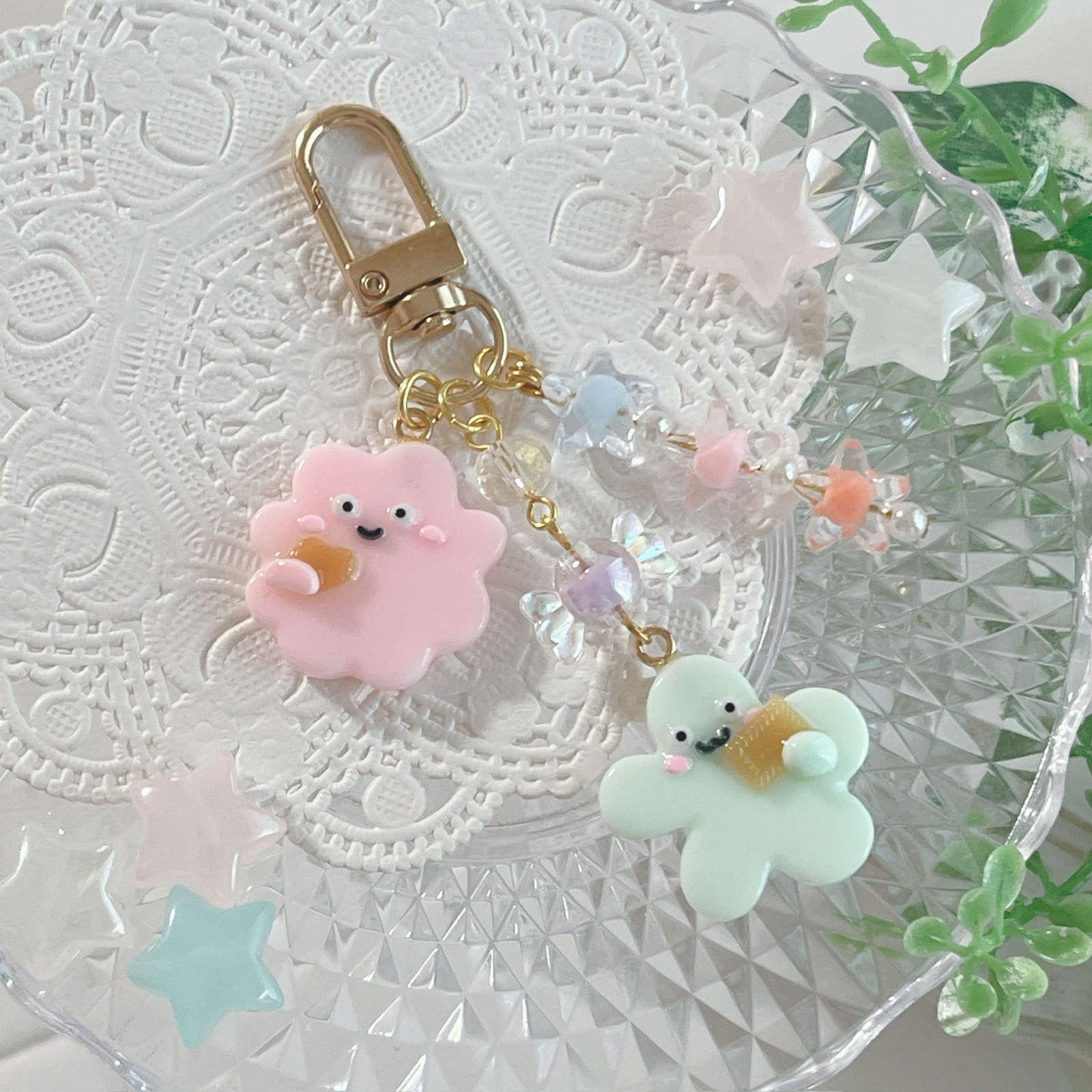 桜咲く可愛いヘアゴム レジン ヘアゴム ヘアアクセサリー 桜 ピンク