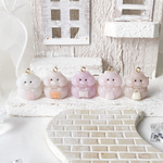 マダムなハムちゃんズ🐹💕ガチャガチャ. *:ﾟ ｡.★゛どれが届くかお楽しみ💝ぷくぷくほっぺ♡食いしんぼうハムスター🫶シリコンリング予備1付✧︎*｡