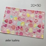 chiho0106様専用ページ☆小さめナフキン20×30🍰スイーツ柄🦋ちょうちょ柄