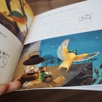 ZINE 絵本『トリコビト日記』小人と鳥たちの出会いの一年間：A5中綴じ製本フルカラー