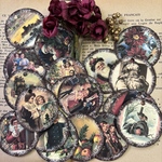 クリスマスペーパータグ❶20枚 ラッピング　スワッグ　ギフト　リース　ガーランド　クリスマスツリー　インテリアetc