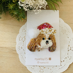 🌟♥️サンタキャバリアさんのブローチ♥️🎄