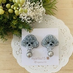 🐾トイプーさんのピアス🐶