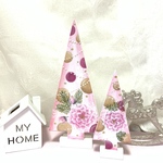 キラキラピンクのピンクダリアが可愛いミニツリー🌲