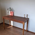 Turned leg antique table ろくろ脚