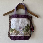 初めてのトートバッグ（紫色）