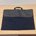 デニム　防災頭巾カバー　背もたれ用