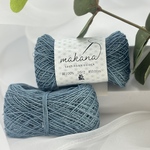 【草木染め】藍染めの刺し子糸（K52）刺繍やタティングレースにも