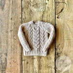 アラン模様のセーター　ニット　六分の一男子図鑑　エイト　ナイン