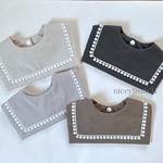 リニューアル！コットンリネンのセーラーカラー×レースのスタイ　