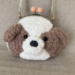 シーズーちゃんがまぐちミニショルダーバッグ🐶