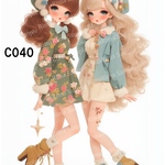 C040  オリジナルステッカー オリジナル人物ステッカー ステッカー シール りまりま  RimaRima