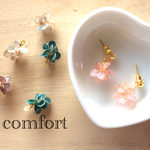  プチプラ♡小花ピアス☆