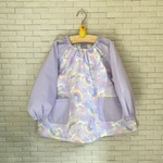 入園入学2026＊女の子用＊紫ユニコーン柄スモック♪100cm〜120cm