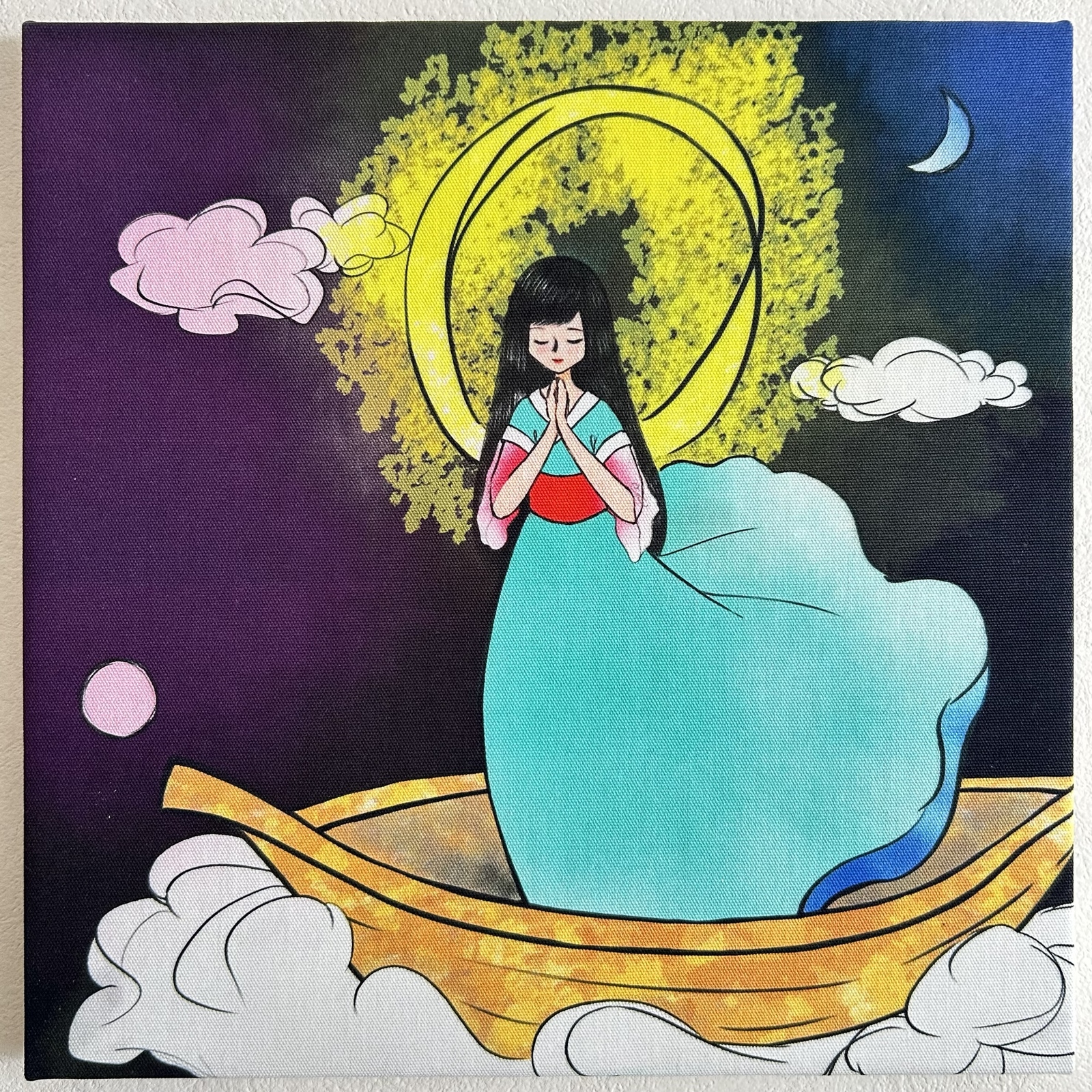 弟橘姫さま（千葉県）　ファブリックパネル