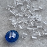 在庫処分〔50個〕ヘアゴムパーツ　プラスチック　縫い付け用