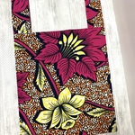 アフリカ布　普段使いできるエコバッグ　カラフルエコバッグ　個性的バック　アフリカン