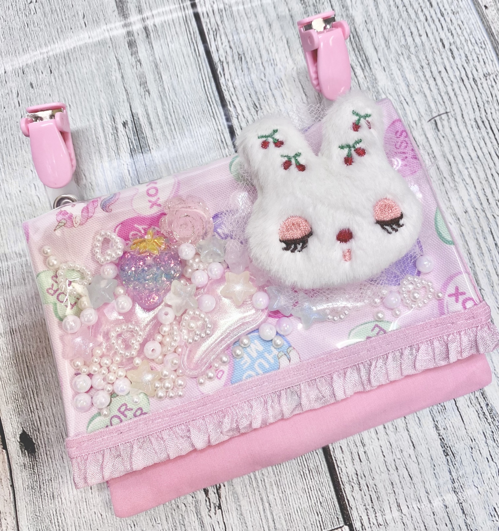 シャカシャカ移動ポケット(クリップ付き) - milk | minne byGMOペパボ