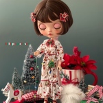 🎄Merry bear Christmas salopette set🎄