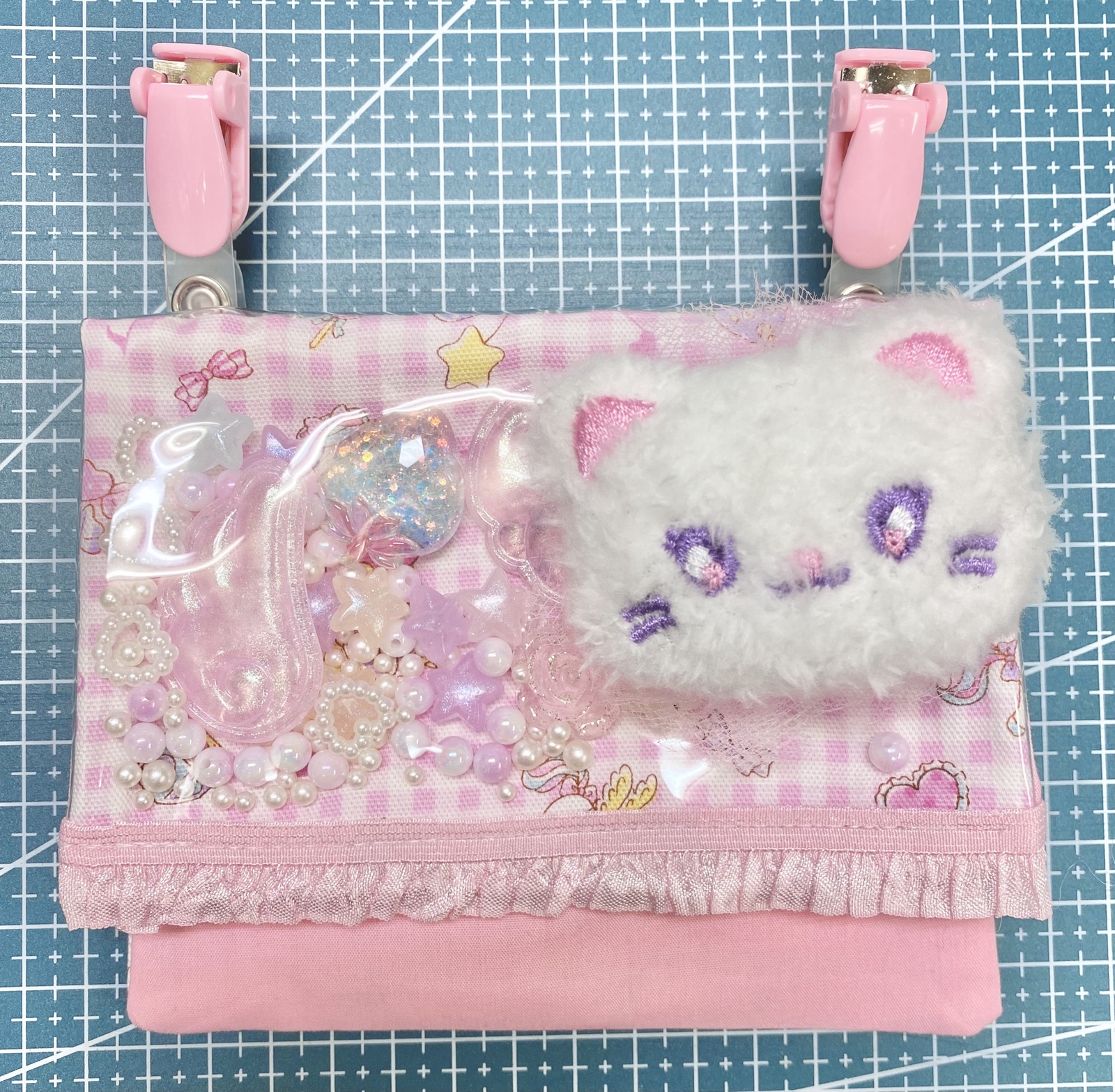 シャカシャカ移動ポケット(クリップ付き) - milk | minne byGMOペパボ