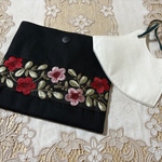 携帯用マスクケース☆インド刺繍