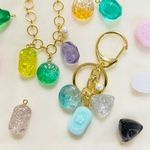 【選べる3粒〜】Dream Drops 図鑑 カスタムバッグチャーム キーホルダー  完全オリジナル