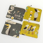 やわらかぺたんこミニポーチ ハシビロコウ 【再販】