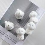 4pcs ＊ わんこ 立体チャーム  （1000）