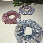 ふわふわグラデーションシュシュ