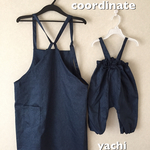 今だけお値下げ！！matching coordinate ＊＊＊ reversible denim  迷彩 サロペットでお揃いコーデ